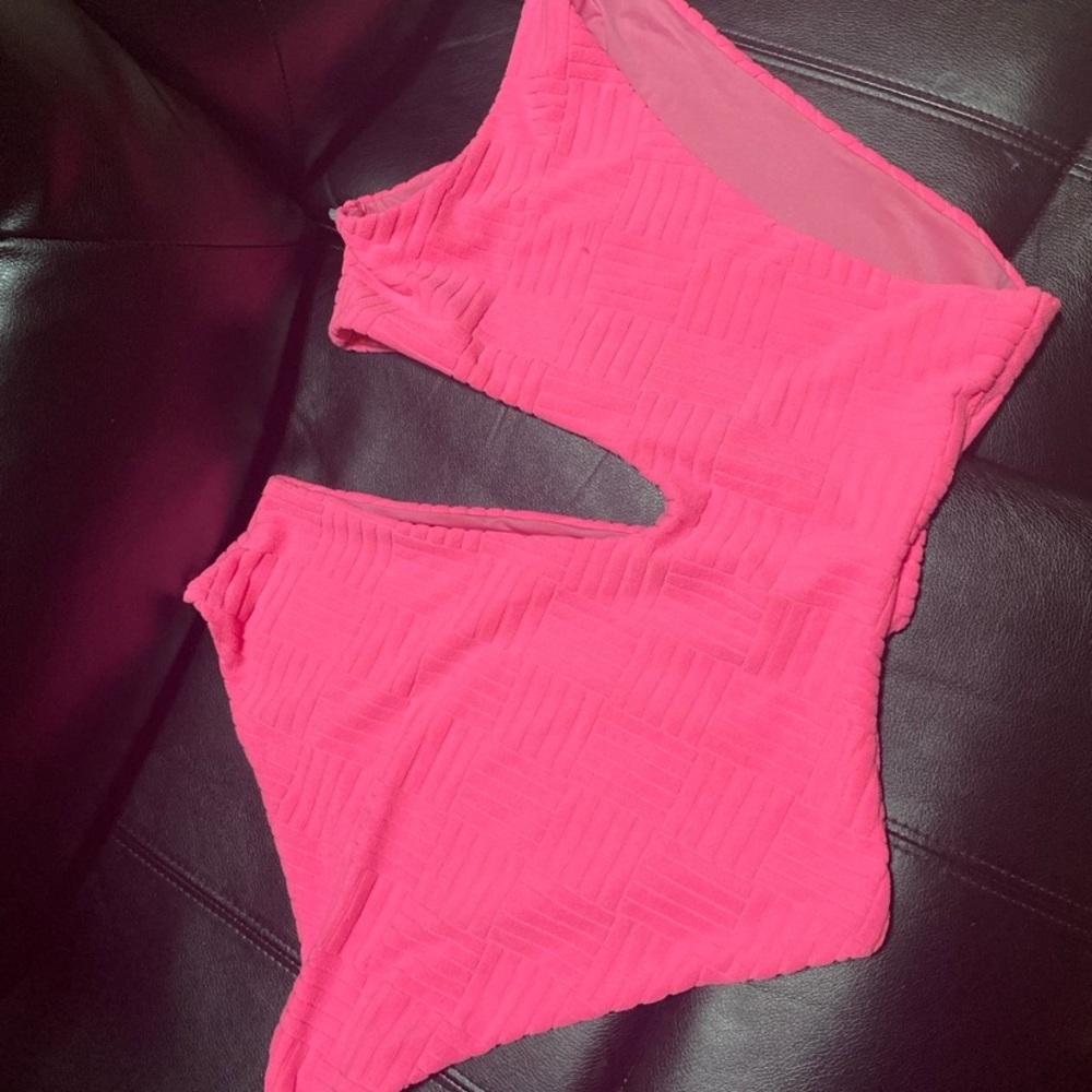 Beach Riot Pink Swim Bottoms